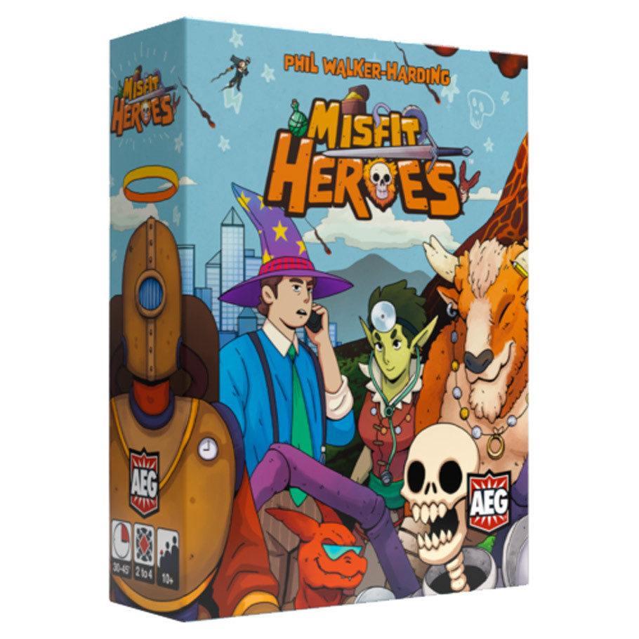 AEG1013 Misfit Heroes Board Game