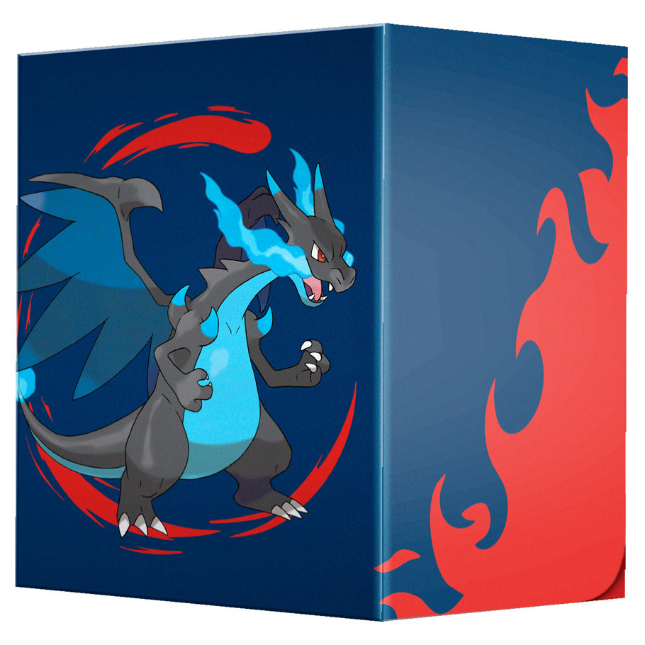 ULP16732 100 Plus Pokemon Mega Charizard X Deck Box for Card Game