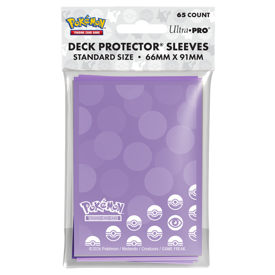 ULP16746 Pokemon Psychic Type Energy Deck Protector for Card Game - 65 Piece