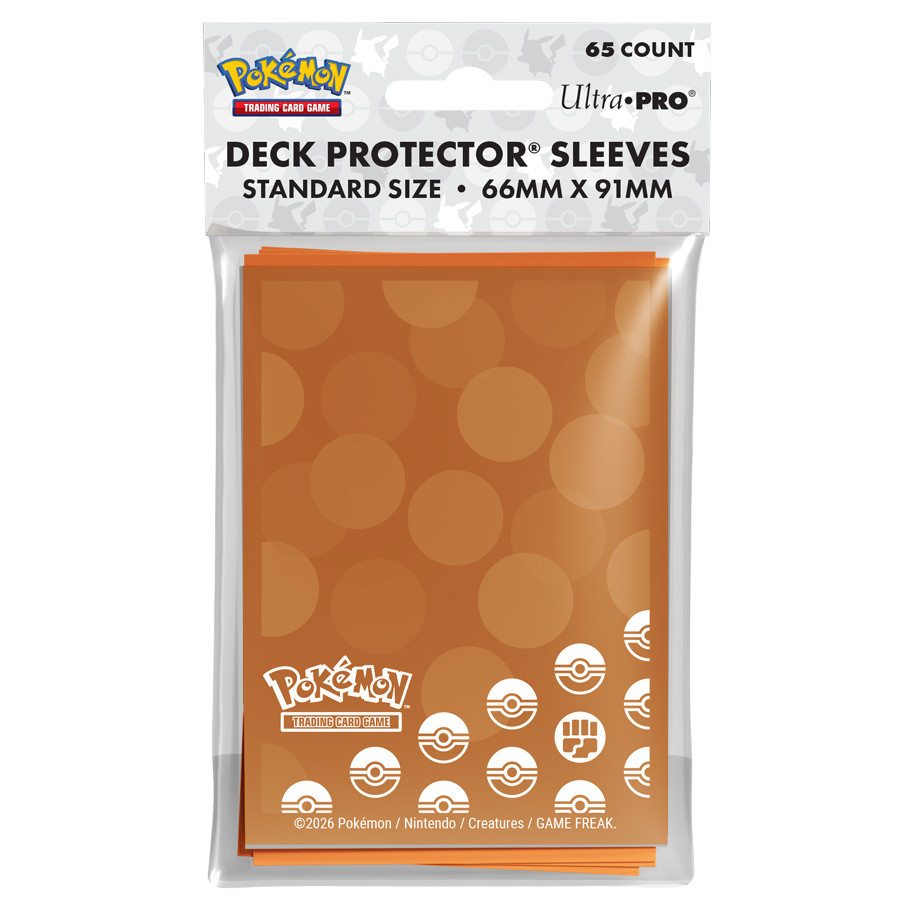 ULP16747 Pokemon Fighting Type Energy Deck Protector for Card Game - 65 Piece