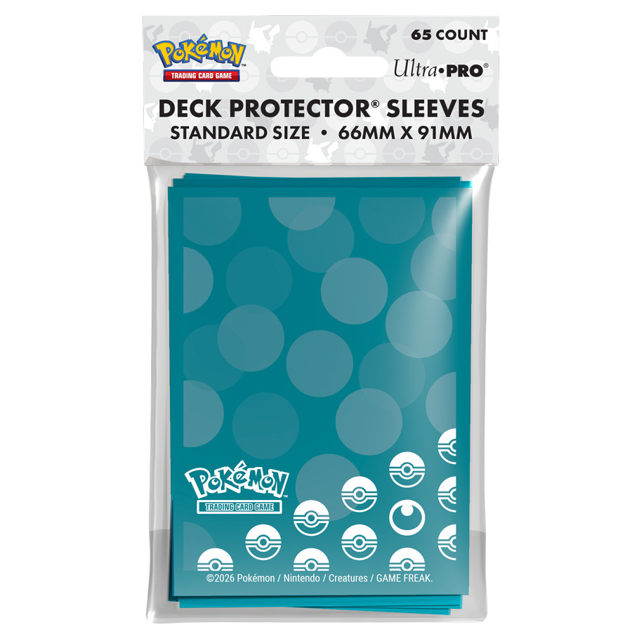 ULP16748 Pokemon Darkness Type Energy Deck Protector for Card Game - 65 Piece