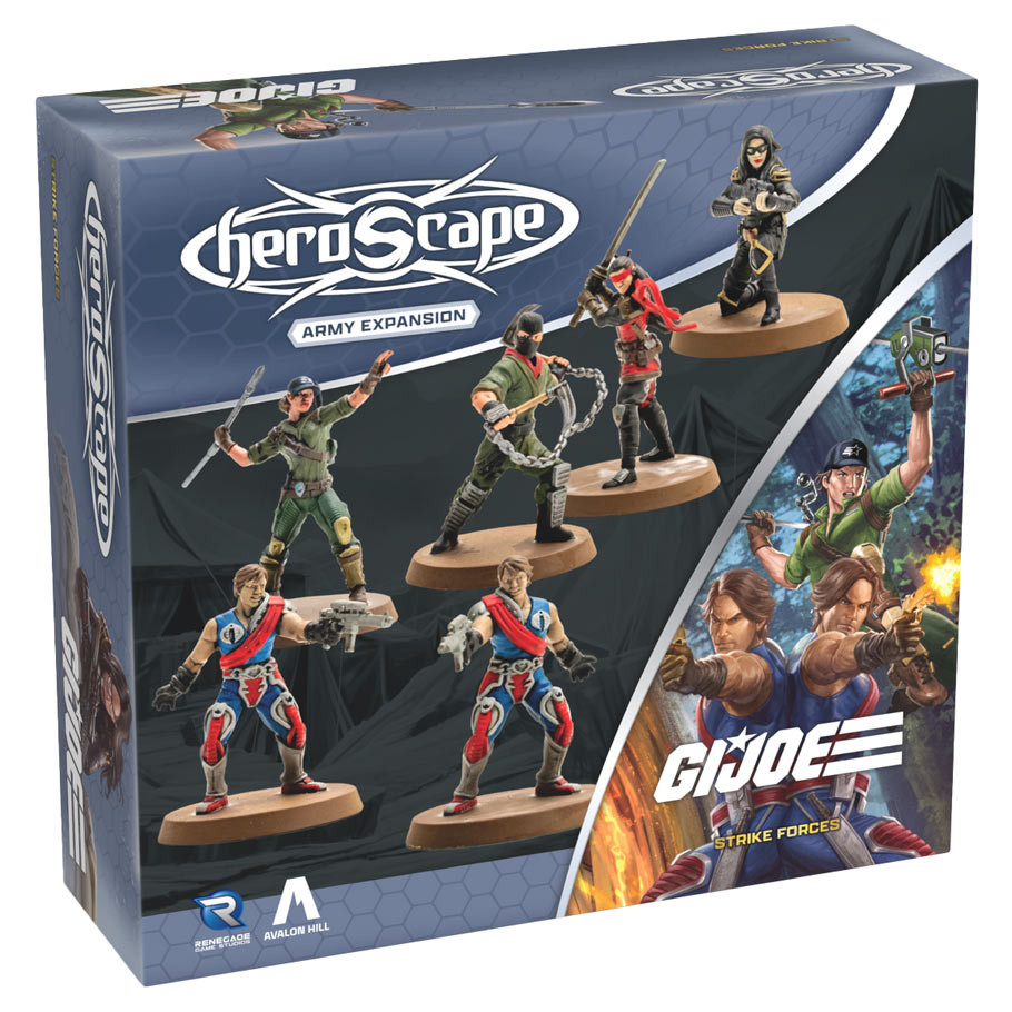 REN02877 G.I. Joe Heroscape Strike Forces Army Expansion Board Game