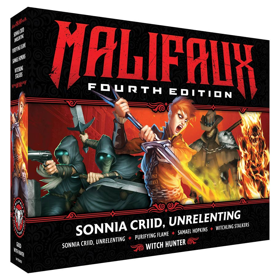 WYR24103 Malifaux 4th Edition Sonnia Criid & Unrelenting Miniature