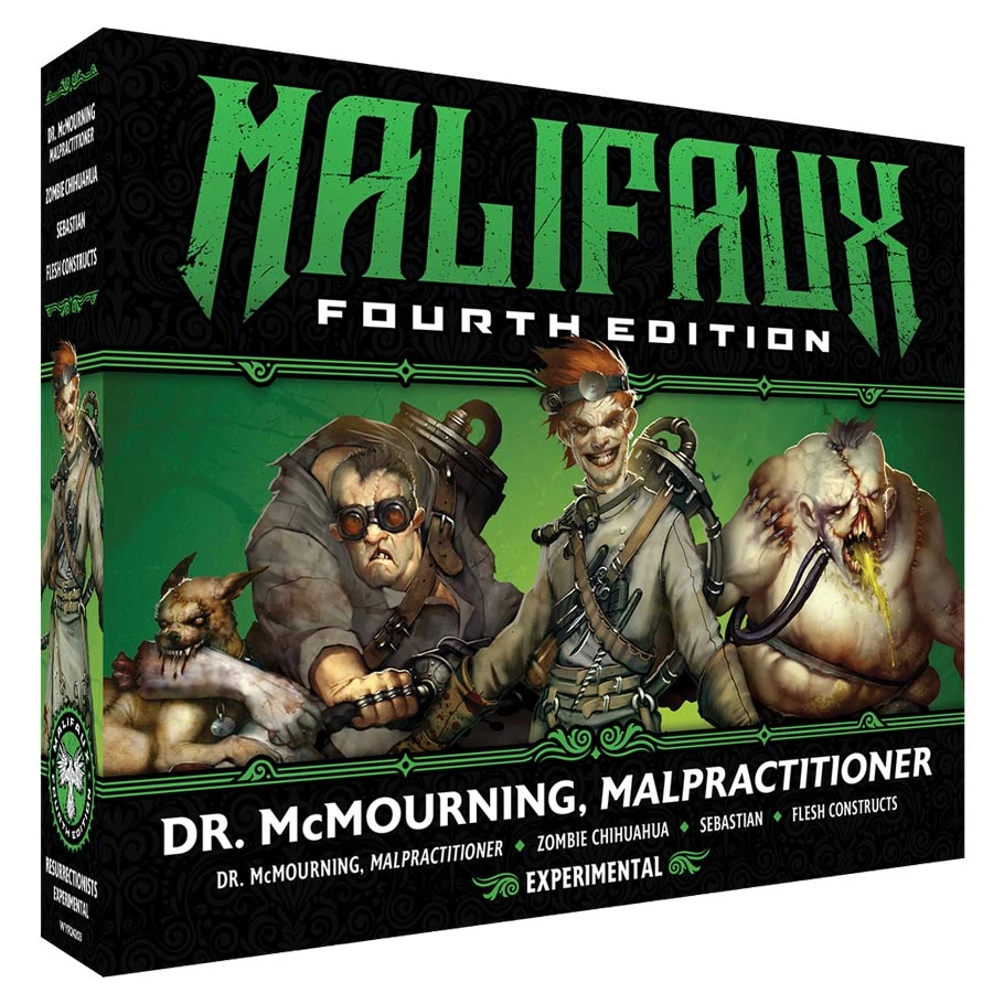 WYR24203 Malifaux 4th Edition Dr. McMourning Malpractitioner Miniatures Action Figures