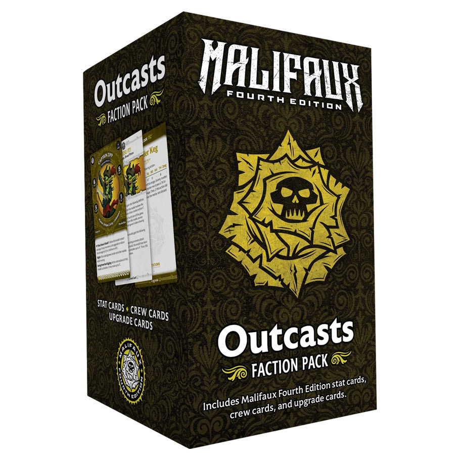 WYR24015 Malifaux 4th Edition Outcast Faction Pack Miniature
