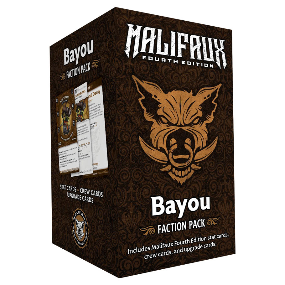 WYR24016 Malifaux 4th Edition Bayou Faction Pack Miniature