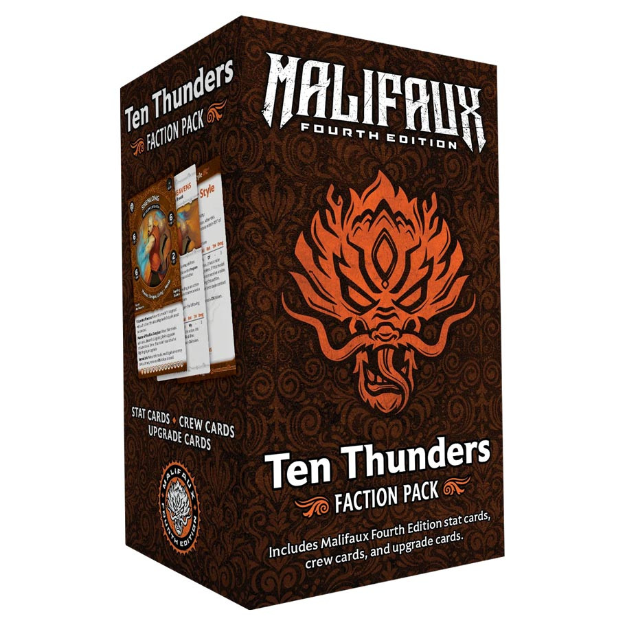 WYR24017 Malifaux 4th Edition Ten Thunder Faction Pack Miniature