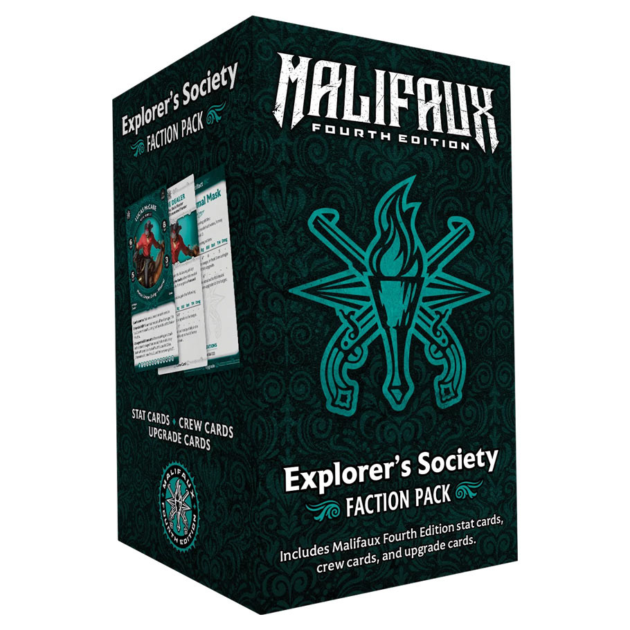 WYR24018 Malifaux 4th Edition Explorers Society Faction Pack Miniature