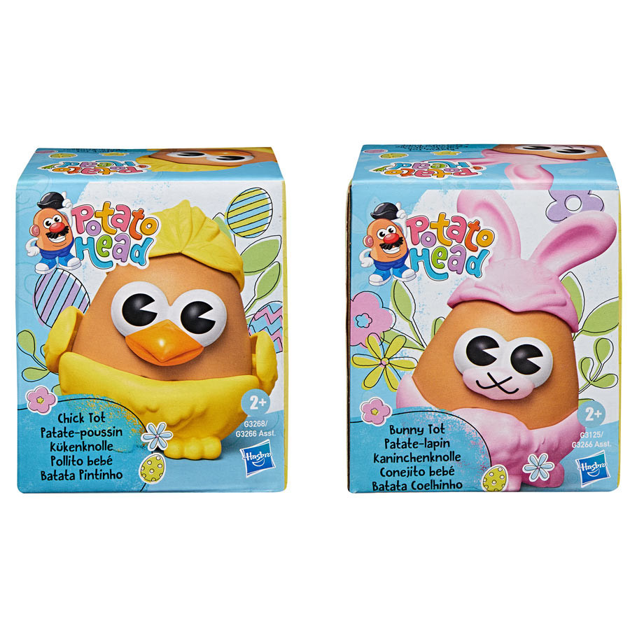 HSBG3266 Mr. Potato Head Easter Action Figure, Assortment Color & Design - 24 Piece