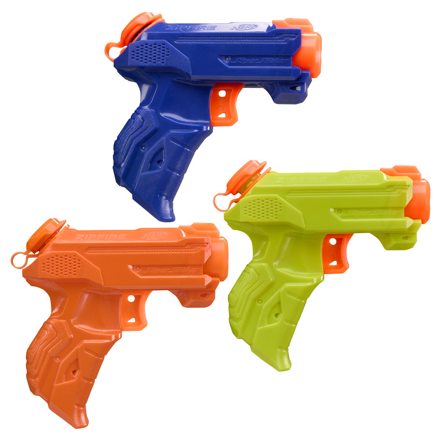 HSBG3405 Nerf Super Soaker Value Fireshot, Assortment Color - 4 Piece