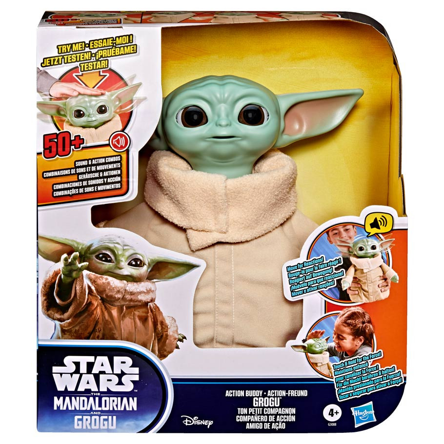 HSBG3088 Star Wars Mandalorian & Grogu Quest & Rest Grogu Action Figure - 2 Piece