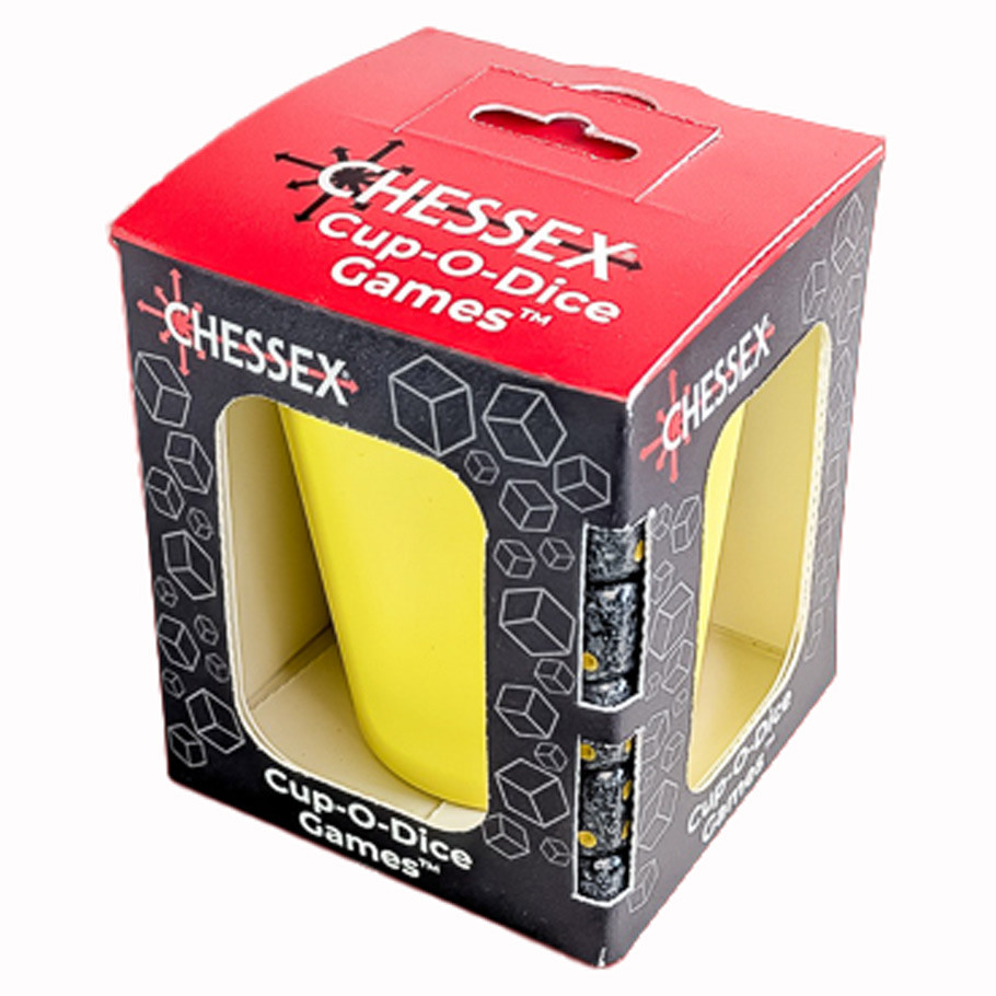 Manufacturing CHX89102 Cup-O-Dice Games, Yellow