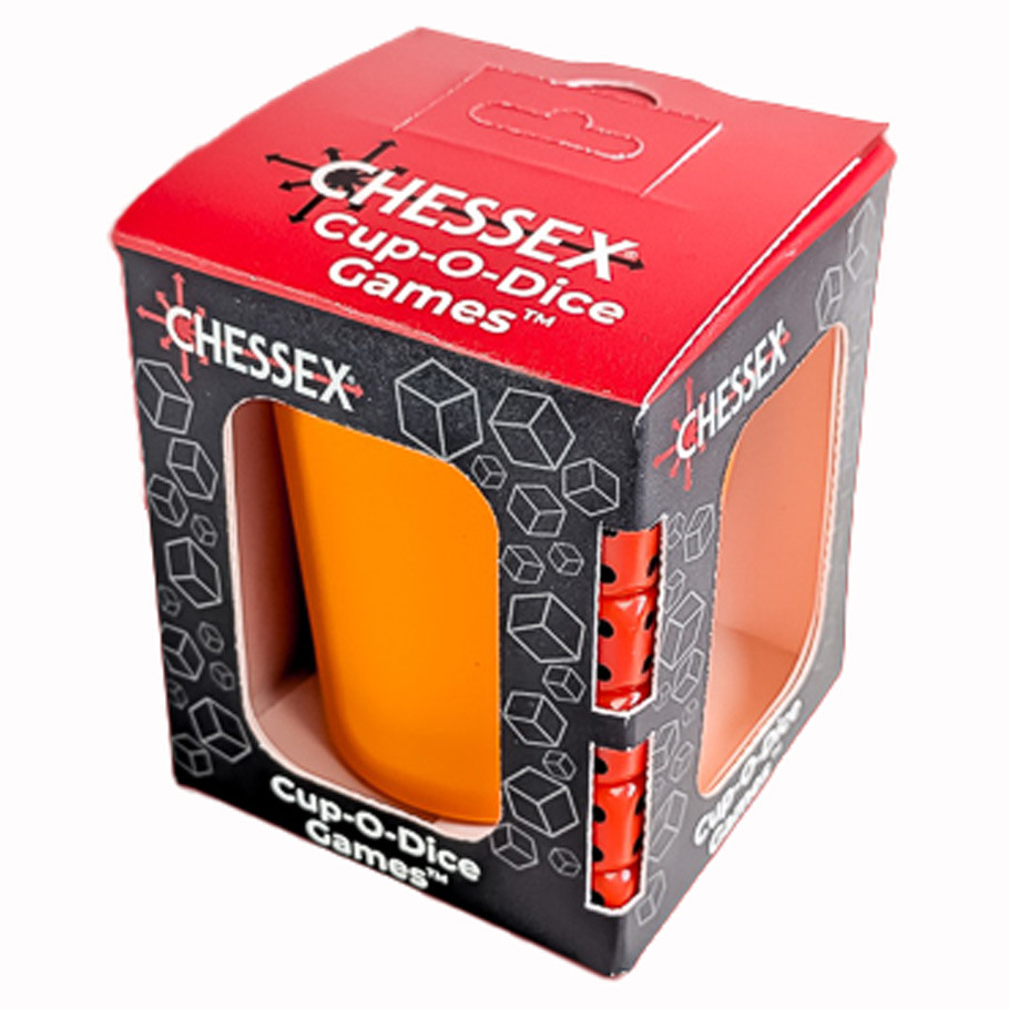 Manufacturing CHX89103 Cup-O-Dice Games, Orange