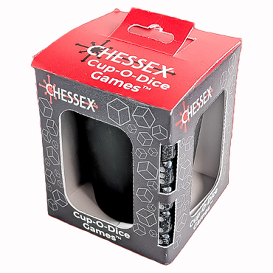 Manufacturing CHX89108 Cup-O-Dice Games, Black