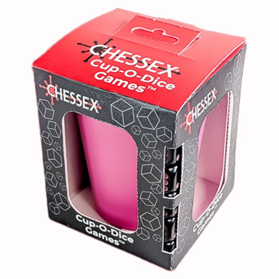 Manufacturing CHX89114 Cup-O-Dice Games, Rose