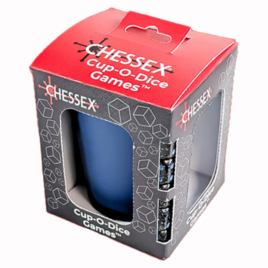 Manufacturing CHX89126 Cup-O-Dice Games, Sapphire Blue
