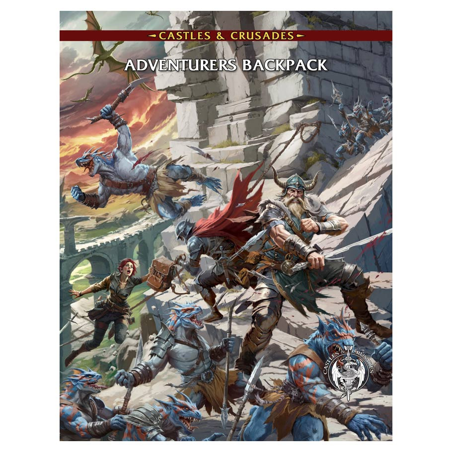 TLG80182 Castles & Crusades Adventurers Backpack Role Playing Game