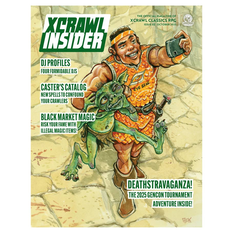 GMGXCC6 Xcrawl Insider No.2 Role Playing Game