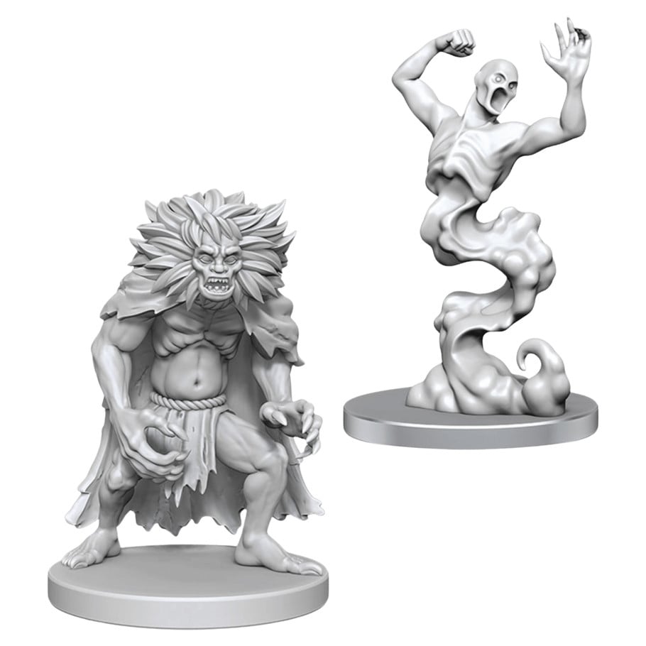 WZK90814 D&D Nolzurs Marvelous Classic Wight & Classic Wraith Miniature