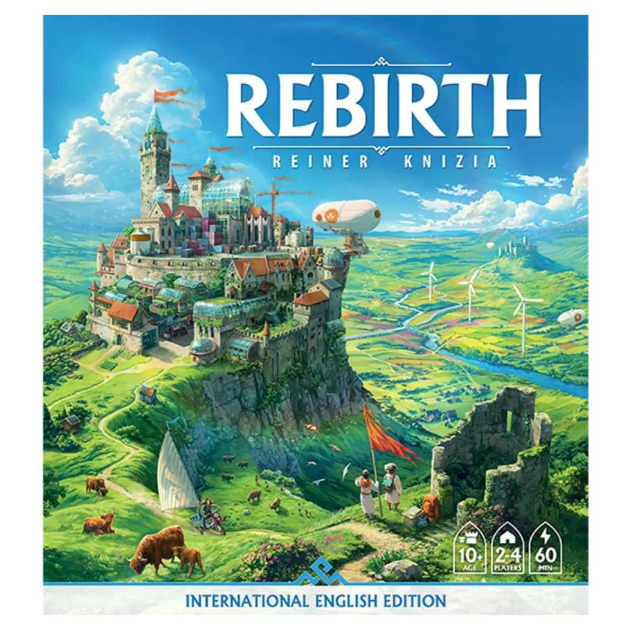 MBGRB003EN Rebirth International English Edition Board Game