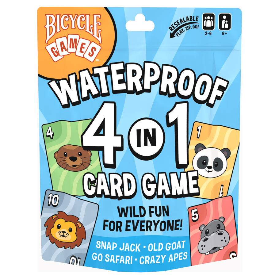 JKR130016541 Waterproof 4 in 1 Card Game
