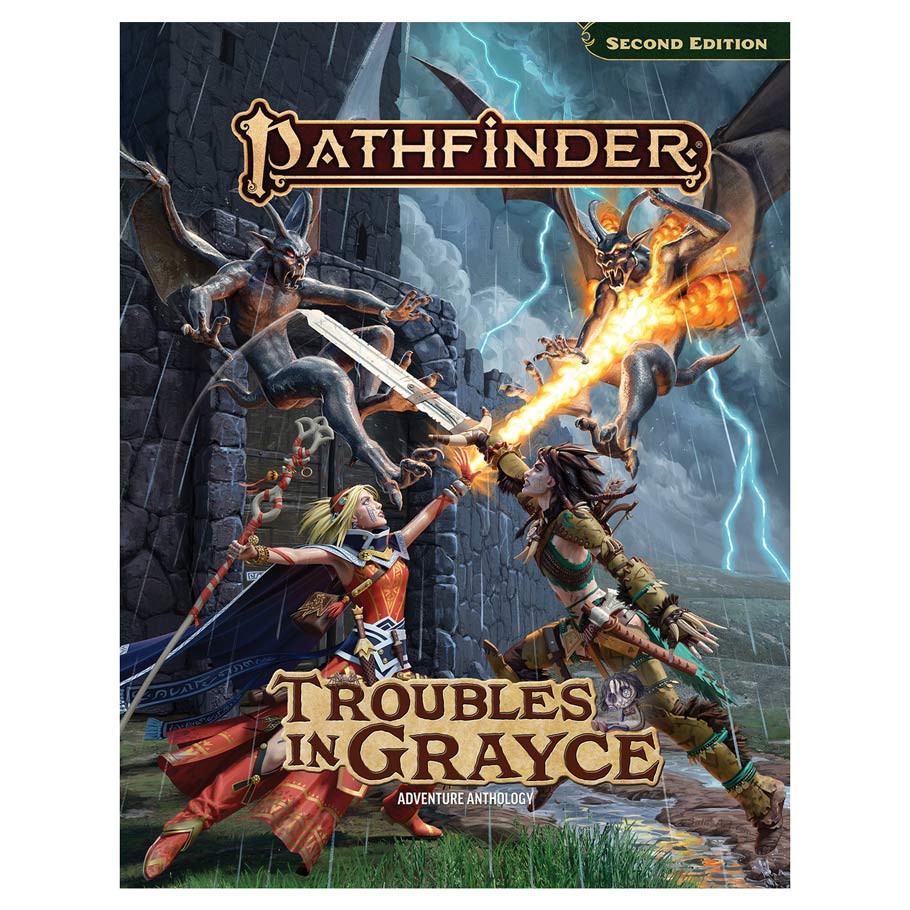 PZO14009-HC Pathfinder 2E Adventure Troubles in Grayce Role Playing Game