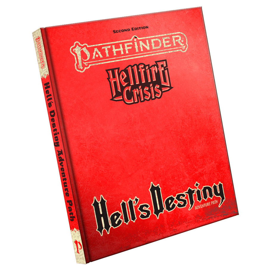 PZO15223-SE Pathfinder 2E Adventure Path Hells Destiny Special Edition Role Playing Game