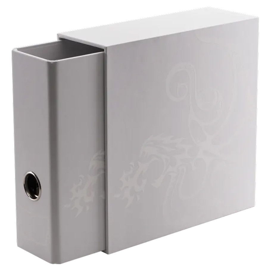 ATM33602 Sanctuary Slipcase 2-Ring White Binder for Card Game
