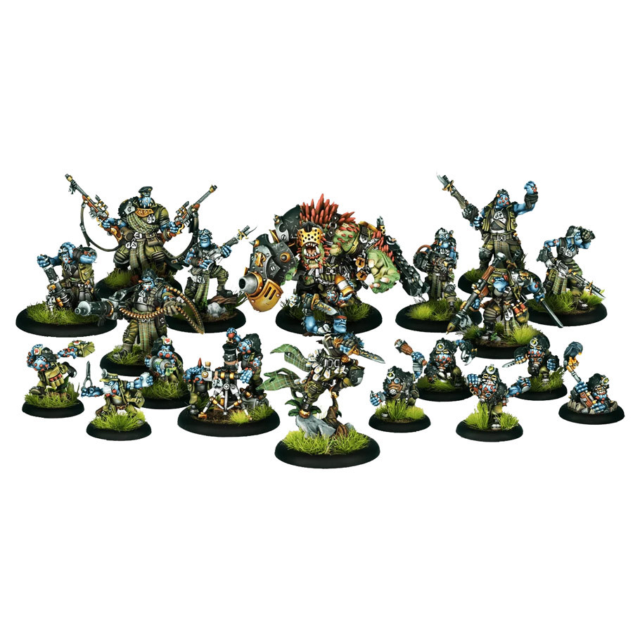 STEIKSKR400 Warmachine Southern Kriels Kithguard Core Expansion Miniature