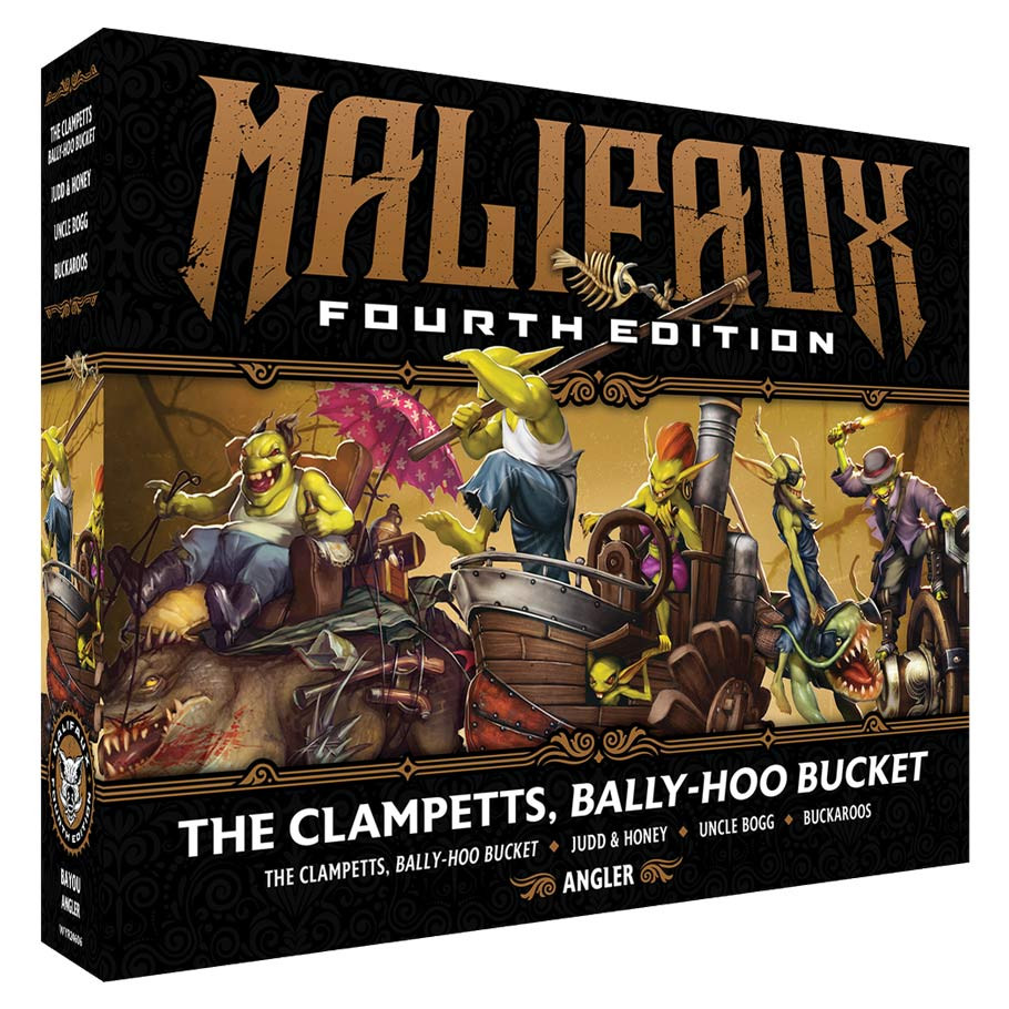 WYR24606 Malifaux 4th Edition Clampetts & Bally Hoo Bucket Miniature