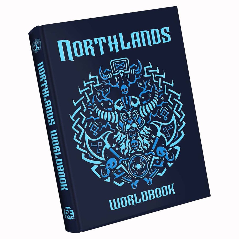 KOB6289 D&D 5E Northlands Worldbook Limited Edition Role Playing Game