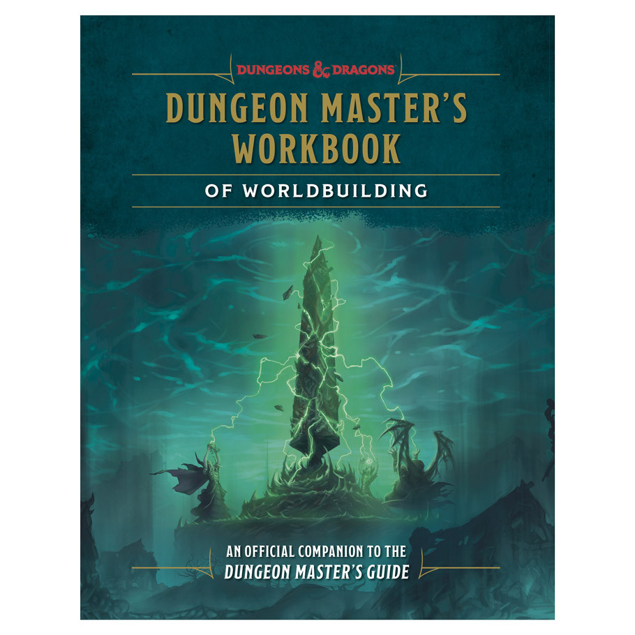 RAN34338 D&D Dungeon Masters Workbook of Worldbuilding Book