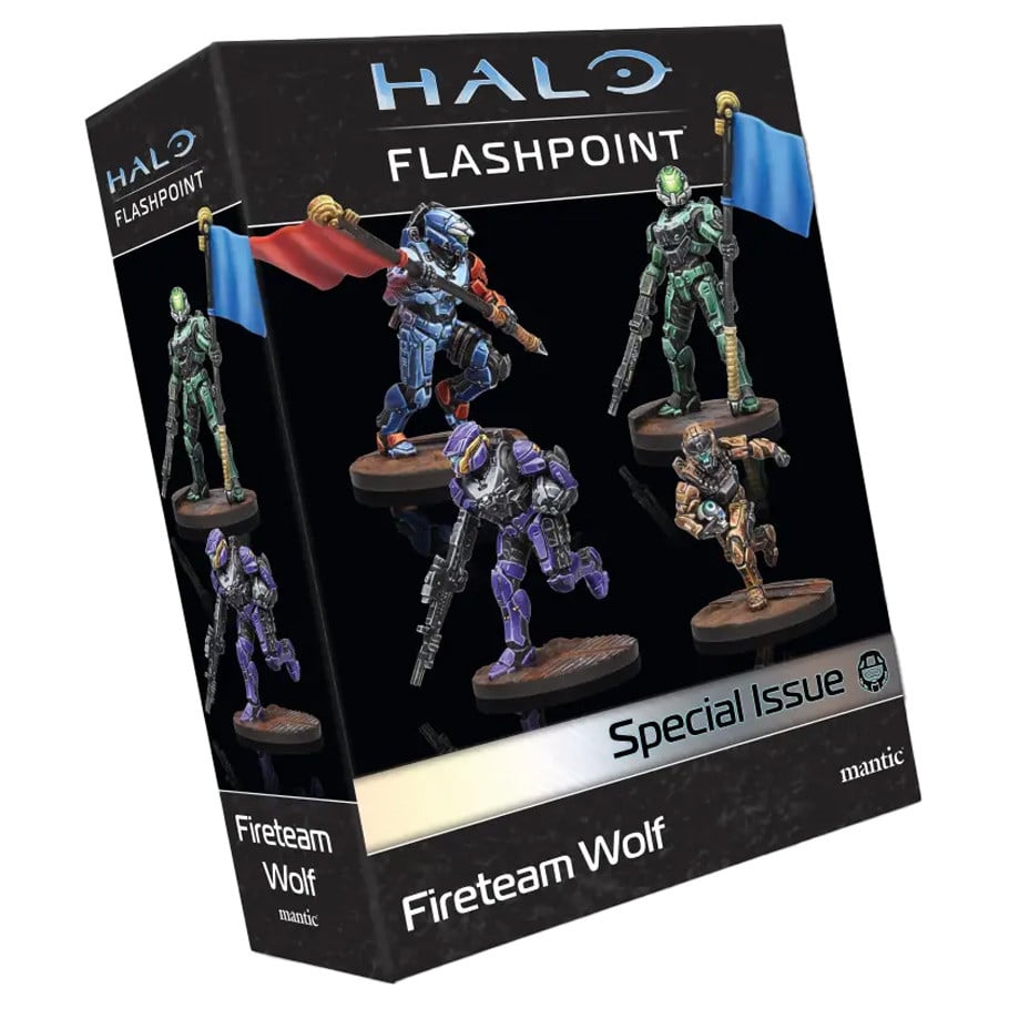 MGCHAU203 Halo Flashpoint Fireteam Wolf Miniature