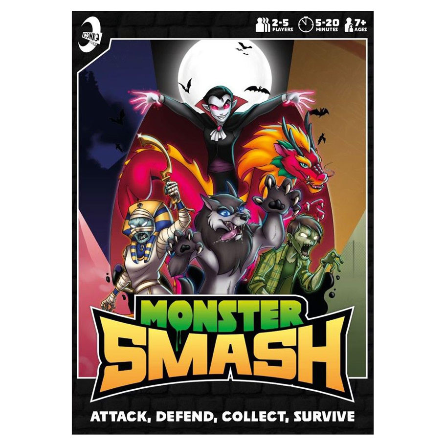 ICQMONSMASH001 Monster Smash Card Game