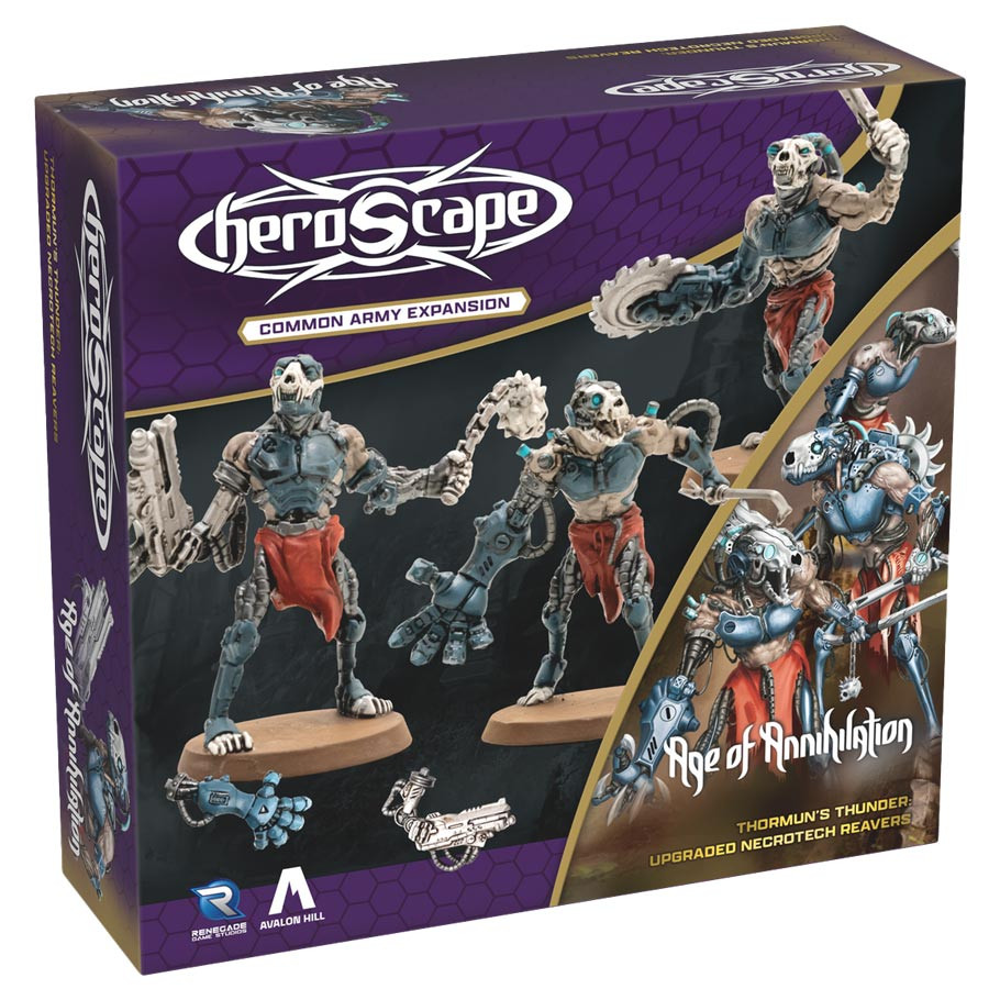 REN02896 Heroscape Upgraded Necrotech Reavers Army Expansion Board Game