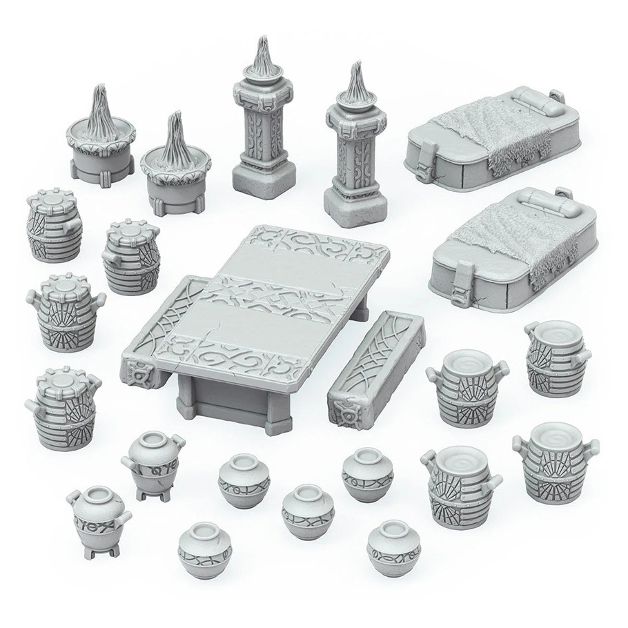 MUH0330252 The Elder Scrolls Call to Arms Dwemer Dungeon Scatter Miniature