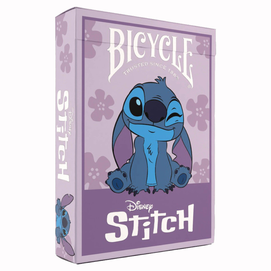 JKR10052208 Disney Stitch Purple Playing Cards