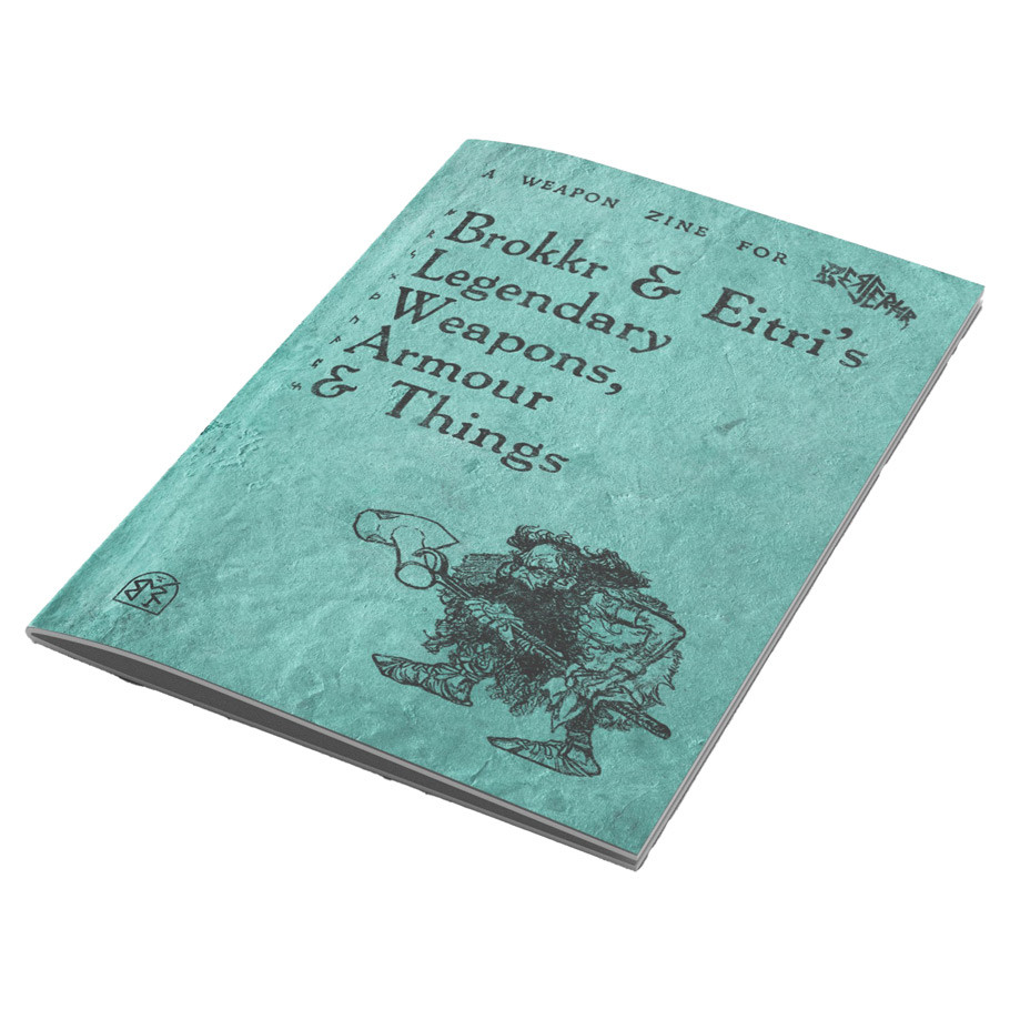 SRG02006 Berserkr Legendary Weapons, Armor & Things Role Playing Game