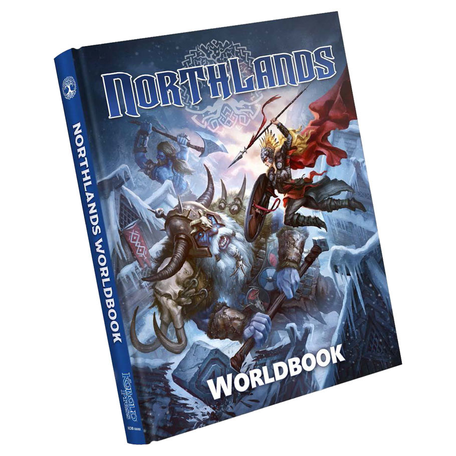 KOB6272 D&D 5E Northlands Worldbook Role Playing Game