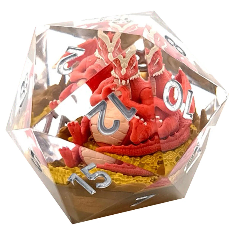 SDZ200507 55 mm D&D Scenic D20 Thumberchaud Dice Game