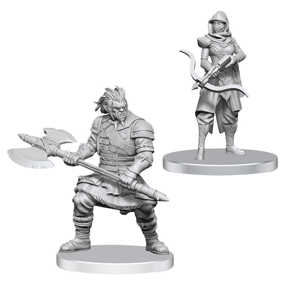 WZK90809 D&D Nolzurs Marvelous Assassin & Berserker Miniature