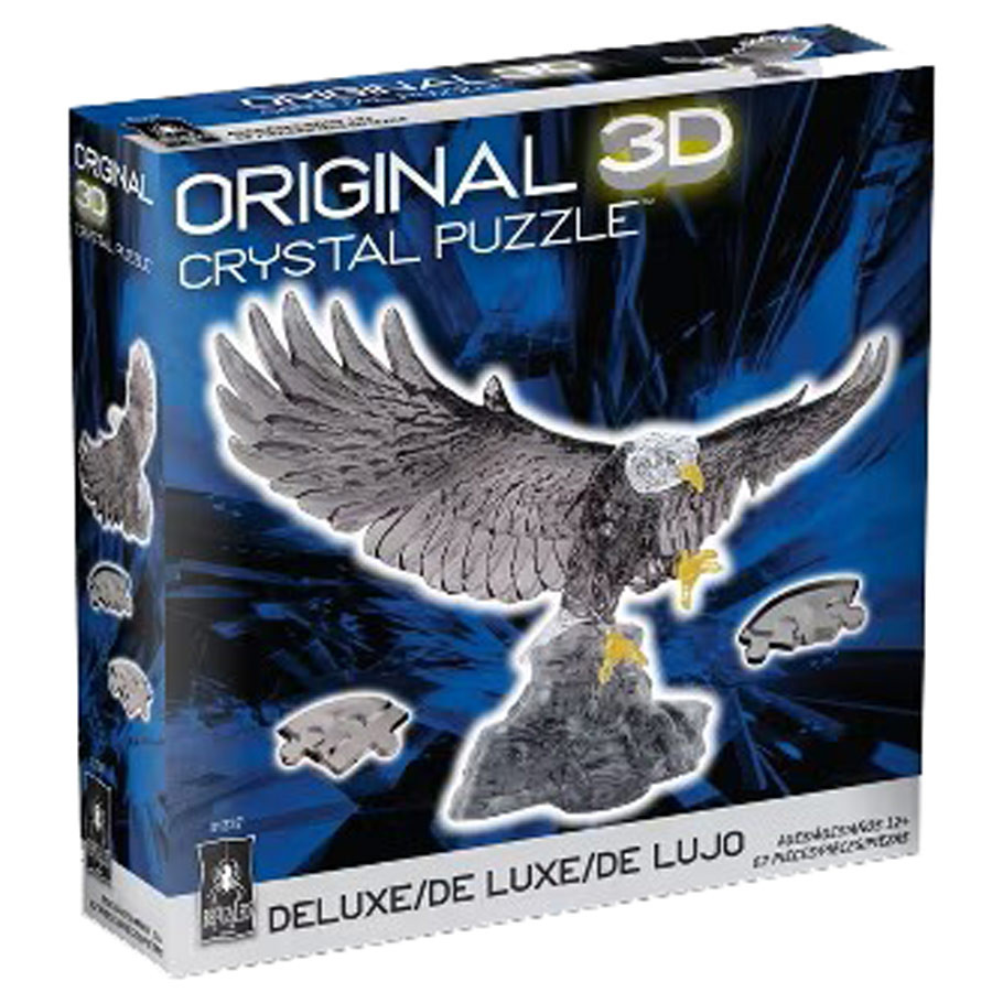 University Games UNV31237 3D Crystal Eagle Puzzle