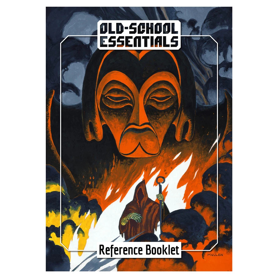 EFPNG0019-02 Old-School Essentials-Reference Booklet 2026 Printing Role Playing Game