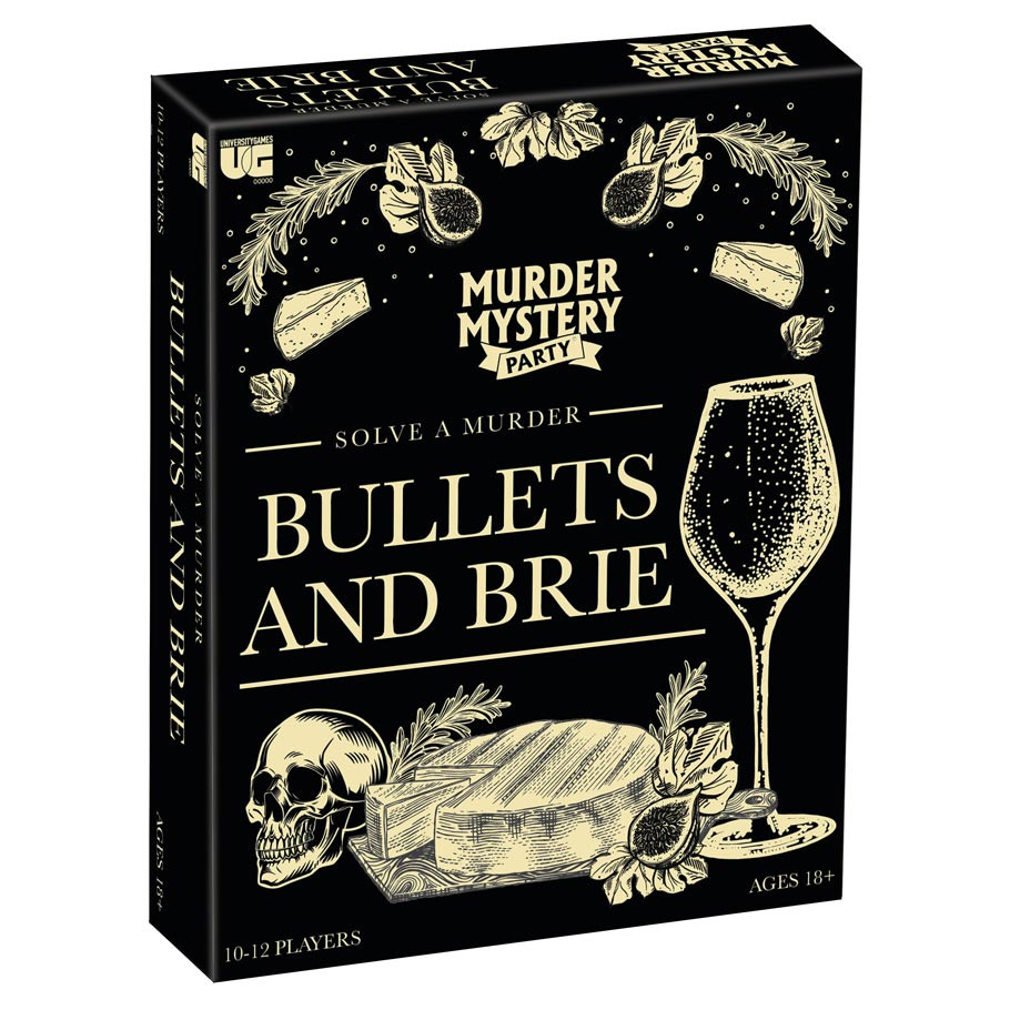 University Games UNV33222 Bullets & Brie Board Game