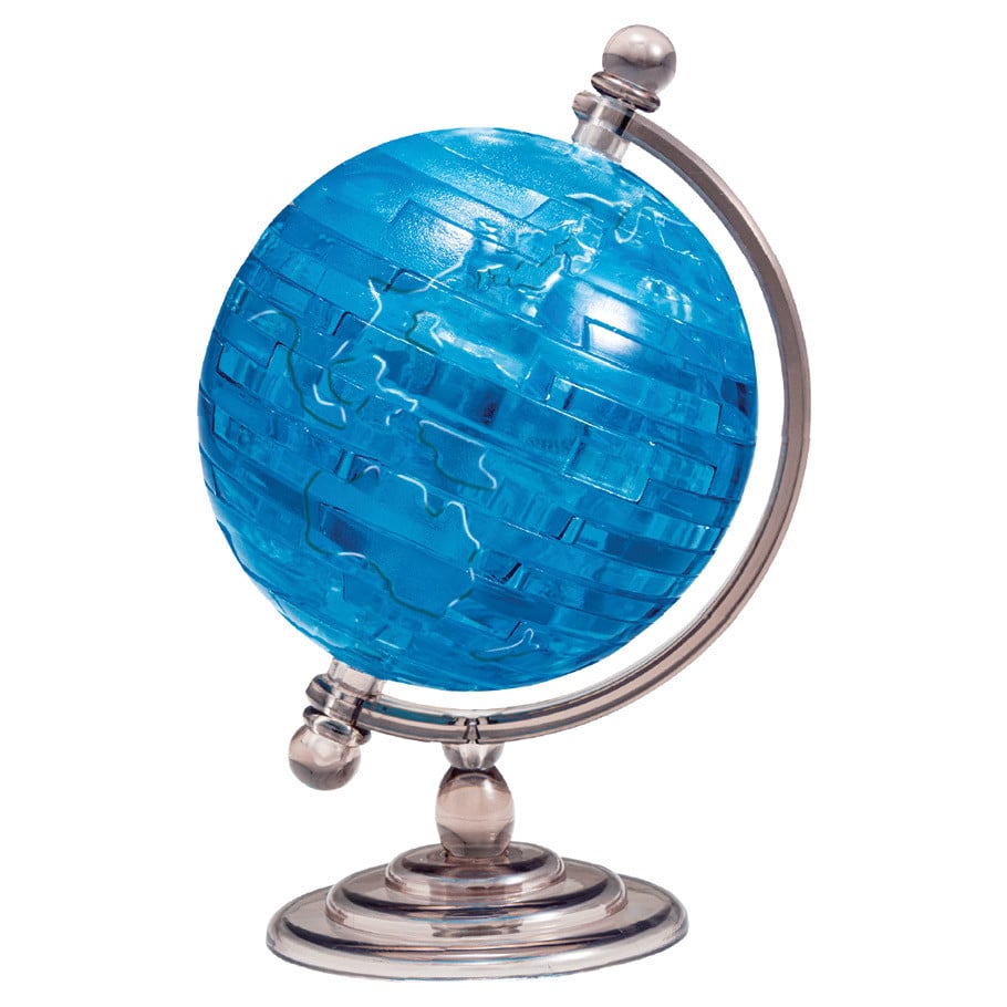 University Games UNV32197 3D Crystal Globe Puzzle