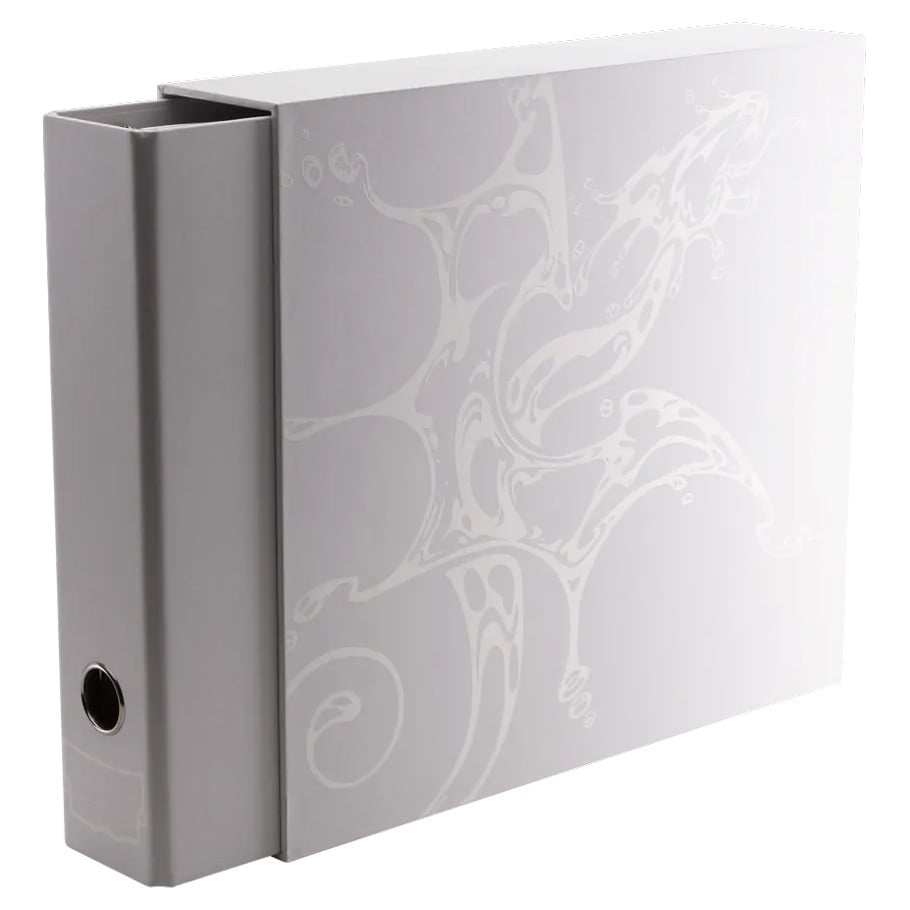 ATM33603 Sanctuary Slipcase 4-Ring White Binder for Card Game