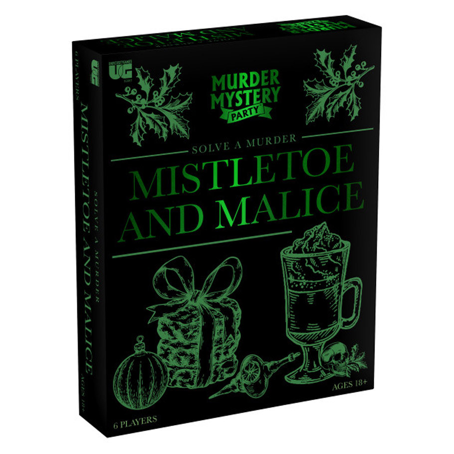 University Games UNV33961 Mistletoe & Malice Board Game