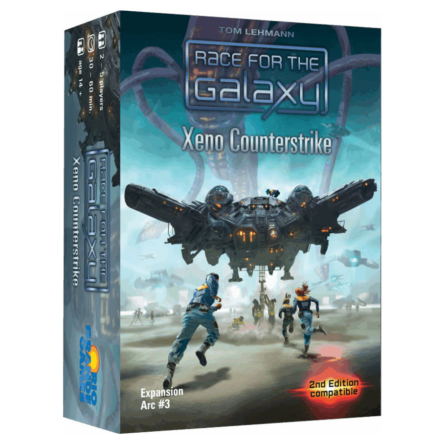 RIO683 Race for the Galaxy Xeno Counterstrike Board Game
