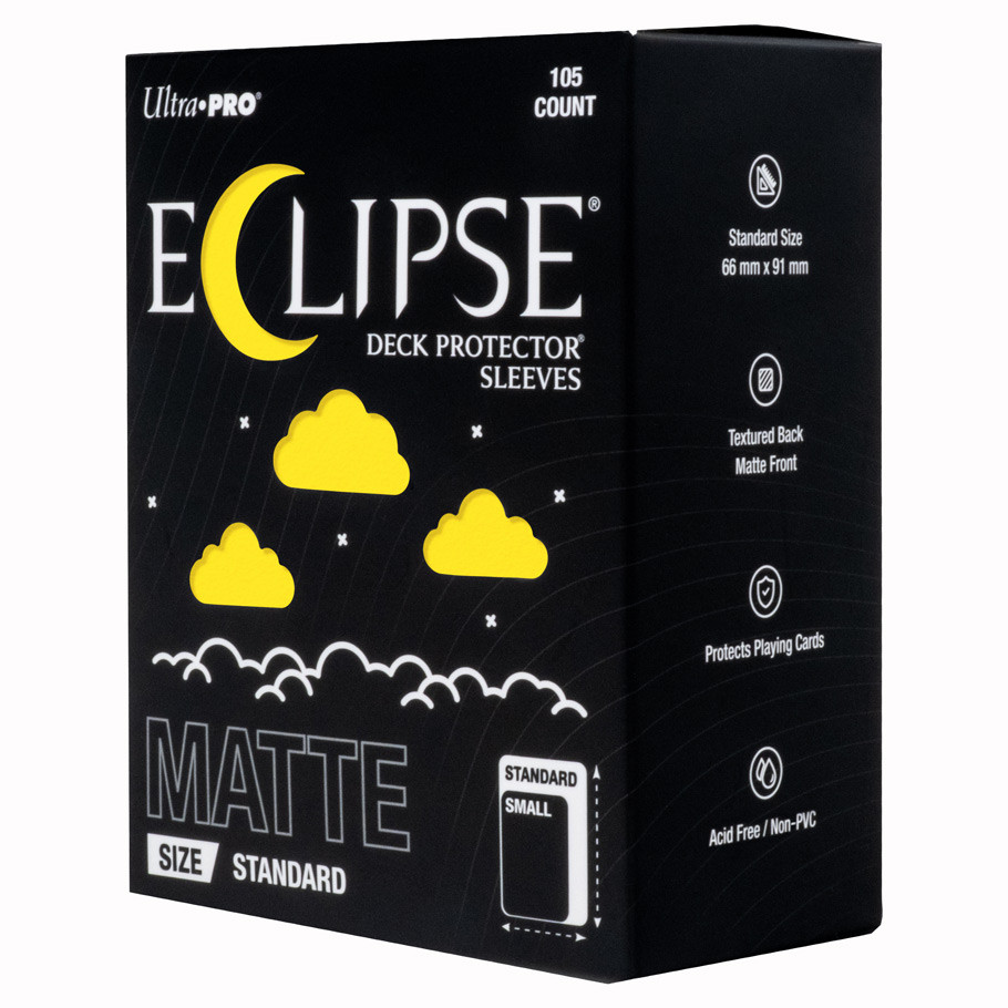 ULP16687 Eclipse Matte Lemon Yellow Deck Protector - 105 Piece