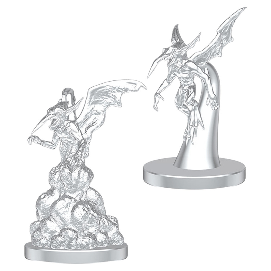 WZK90810 D&D Nolzurs Marvelous Ice Mephit & Dust Mephit Miniature